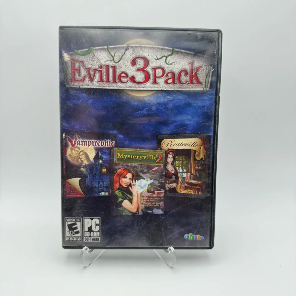 EVILLE 3 PACK: VAMPIREVILLE / MYSTERYVILLE 2 / PIRATEVILLE (2010) PC Game